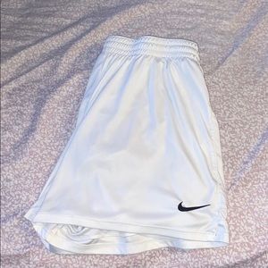 White Nike Shorts